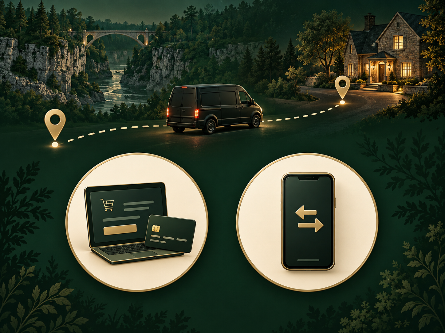 Pure North cannabis delivery and online payment options in Elora