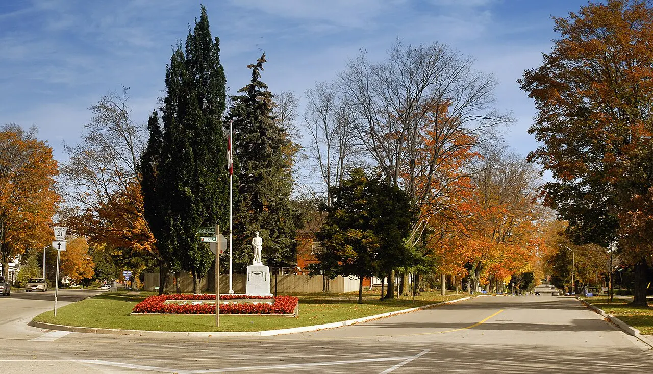 Street in Elmira, Ontario